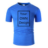 Men Women Cotton Custom T Shirt