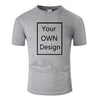 Men Women Cotton Custom T Shirt