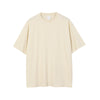 Double Yarn Plain Weave Basic Short Sleeve Tee