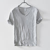 Short-sleeved Cotton Slub Tee