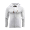 Leather Printing 3D Zipper Hoodies