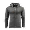 Leather Printing 3D Zipper Hoodies