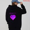 King Queen Printed Hoodies